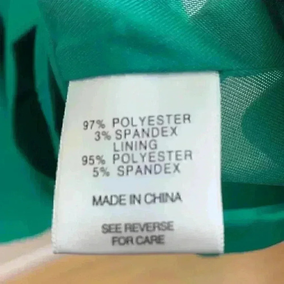 Nwt ๐ Lucy Paris green short dress with full skirt size medium - Picture 8 of 9